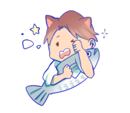 The cat and his friends sticker #9231867