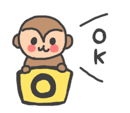monkey!! sticker #9232021