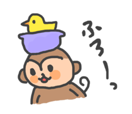 monkey!! sticker #9232036