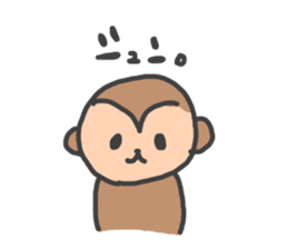 monkey!! sticker #9232038