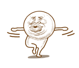 People of round face (For overseas) sticker #9232686