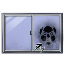 What it scary sticker #9233035