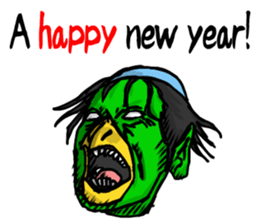 TITAN10(new year version)_English sticker #9233077