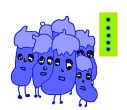 A Variety of Weird Vegetables sticker #9233143