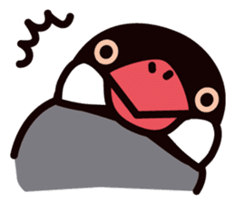 Today is also Java sparrow happiness. sticker #9233413
