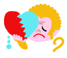 Gold Lucky Monkey sticker #9233467