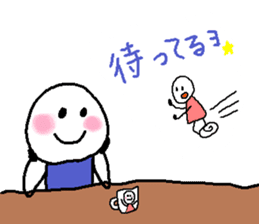 Sticker of lovebirds exclusive use2. sticker #9233525