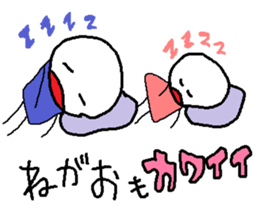 Sticker of lovebirds exclusive use2. sticker #9233534