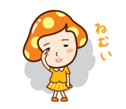Mushroom head maiden sticker #9233853