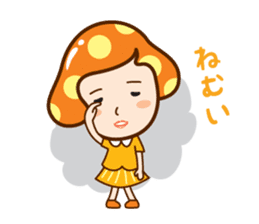 Mushroom head maiden sticker #9233853