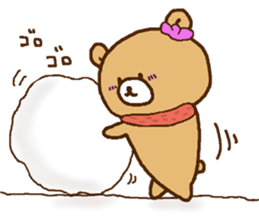 Friendly bear,MIMA and MEMA 2 sticker #9235567