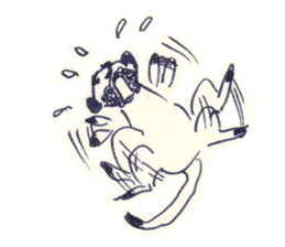 Beard meerkat sticker #9235806