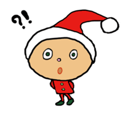 Cute child "Toki" in winter sticker #9235929