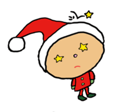 Cute child "Toki" in winter sticker #9235949