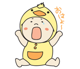 Costume baby Yamato-kun sticker #9235960