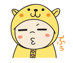 Costume baby Yamato-kun sticker #9235974