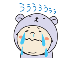 Costume baby Yamato-kun sticker #9235978