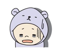 Costume baby Yamato-kun sticker #9235979