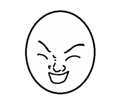 Funny face Pictorial book3 sticker #9236280