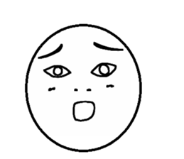 Funny face Pictorial book3 sticker #9236281