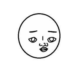 Funny face Pictorial book3 sticker #9236288