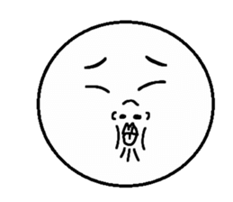 Funny face Pictorial book3 sticker #9236290