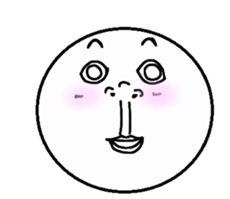 Funny face Pictorial book3 sticker #9236293