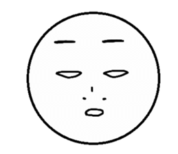 Funny face Pictorial book3 sticker #9236299