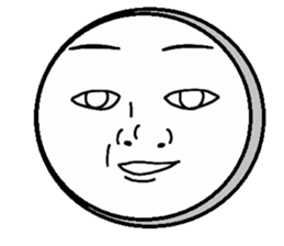 Funny face Pictorial book3 sticker #9236305