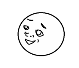 Funny face Pictorial book3 sticker #9236311