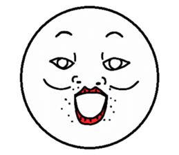 Funny face Pictorial book3 sticker #9236315