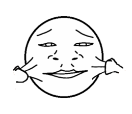 Funny face Pictorial book3 sticker #9236318