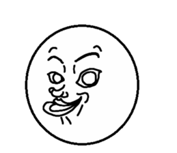 Funny face Pictorial book3 sticker #9236319