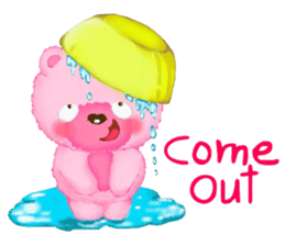 Fuu Bear 5  Greeting sticker #9236746