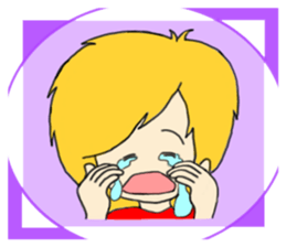 Blonde hair story sticker #9237162