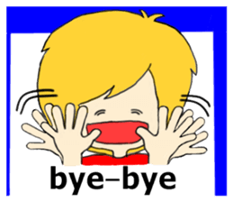 Blonde hair story sticker #9237169