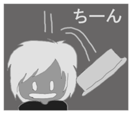 Blonde hair story sticker #9237175