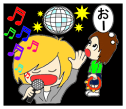 Blonde hair story sticker #9237182