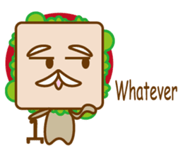 Cat & Bread & Toast sticker #9237475