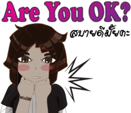 Cartoon Girl anime drawing v.update02 sticker #9237523