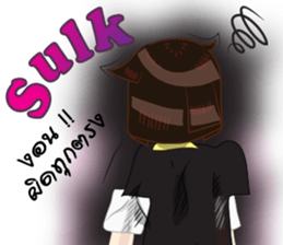 Cartoon Girl anime drawing v.update02 sticker #9237542