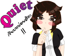 Cartoon Girl anime drawing v.update02 sticker #9237546