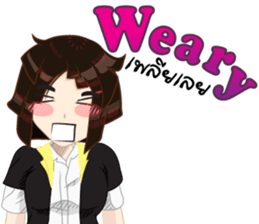 Cartoon Girl anime drawing v.update02 sticker #9237547