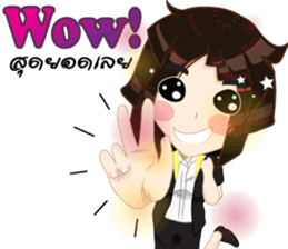 Cartoon Girl anime drawing v.update02 sticker #9237551