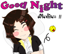 Cartoon Girl anime drawing v.update02 sticker #9237555