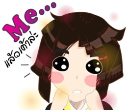 Cartoon Girl anime drawing v.update02 sticker #9237558