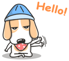 Pup the Magic Beagle sticker #9237801