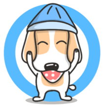 Pup the Magic Beagle sticker #9237805