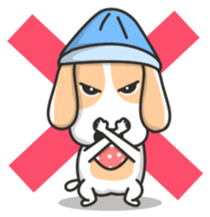 Pup the Magic Beagle sticker #9237806