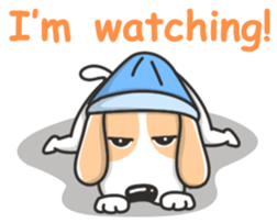 Pup the Magic Beagle sticker #9237808